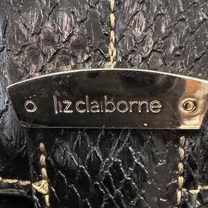Liz Claiborne Textured Black Bag